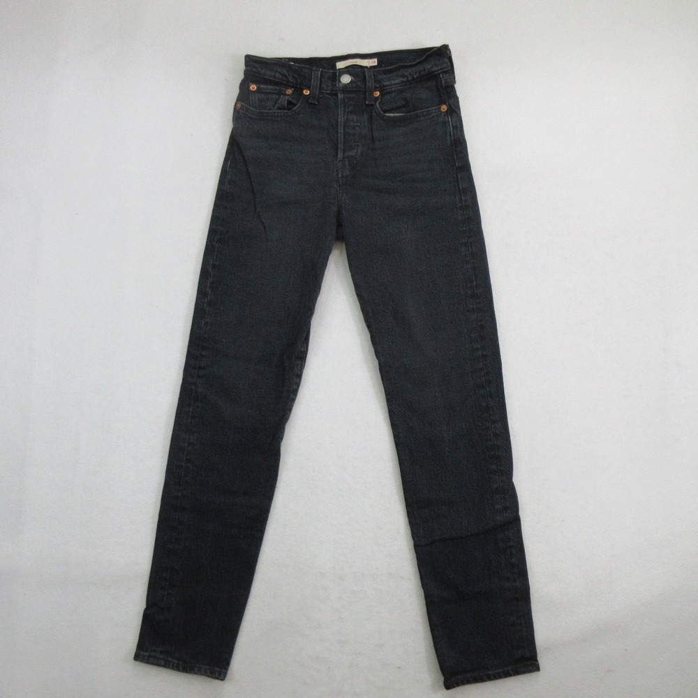 Levi's Women's Jeans 24 Wedgie Fit Premium High Rise Straight Leg Button Fly